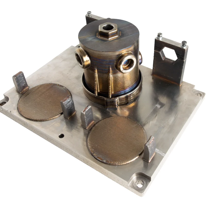 Titanium applicatie voor ExxonMobil, geprint met Meltio wire-laser DED